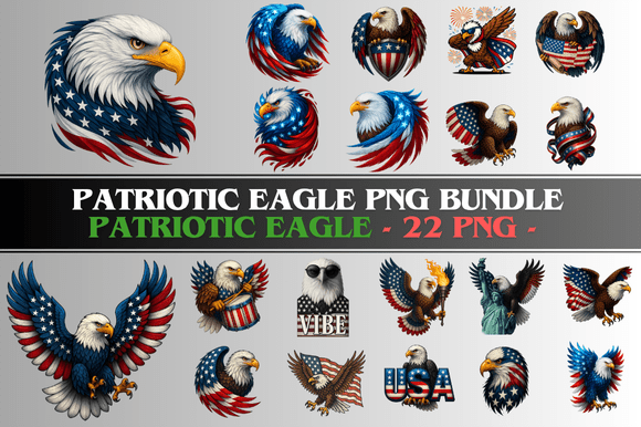 4th of July Patriotic Eagle: Capturing the Spirit of Liberty