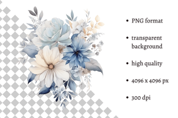 Dusty Blue Flowers PNG: A Designer's Guide to Elegant Florals