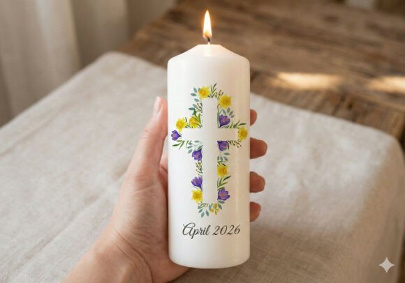 Easter Floral Cross Watercolor PNG Art: A Designer's Guide