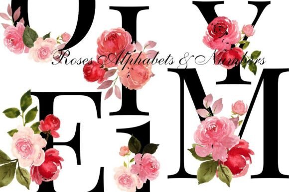 Floral Alphabet Letters & Numbers PNG: A Designer's Guide