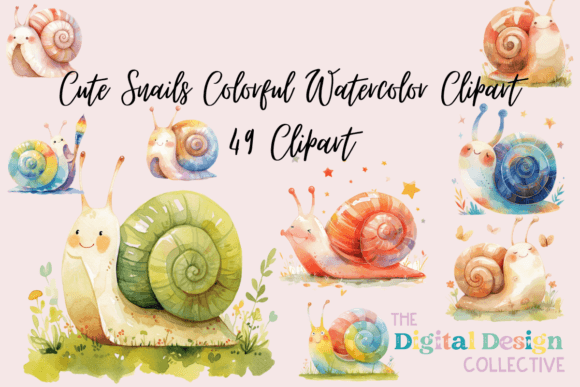 Infuse Whimsy into Your Brand with Snail Clipart