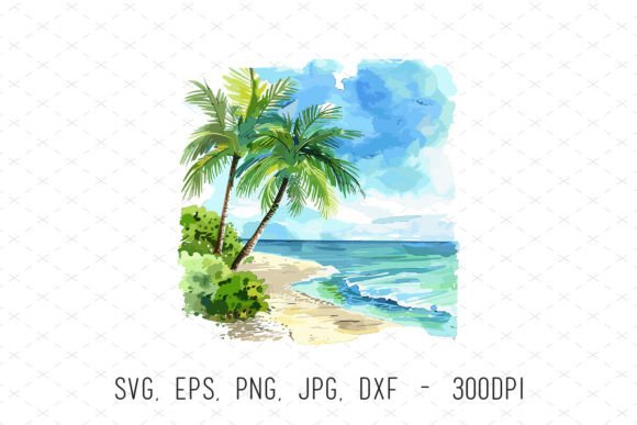 Infuse Your Designs with Coastal Calm: A Watercolor Guide
