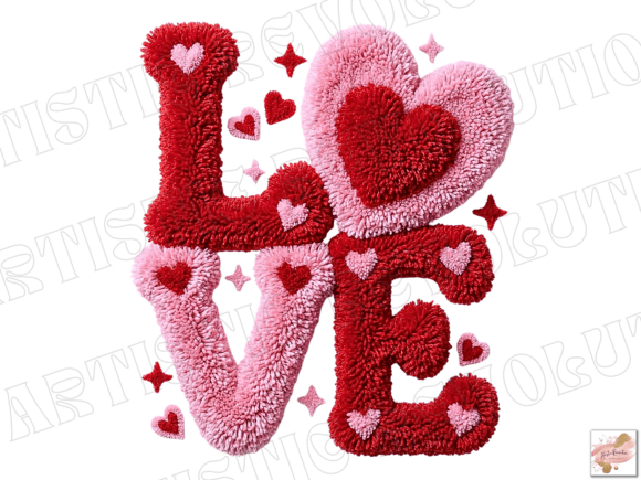 Valentine Png Latch Hook Valentines Png: Crafting with Character